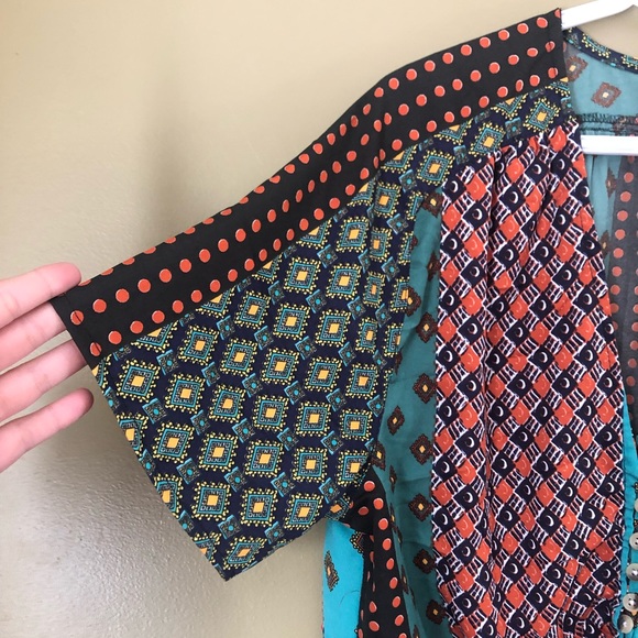 Multicoloured Woman’s Blouse - Picture 3 of 5